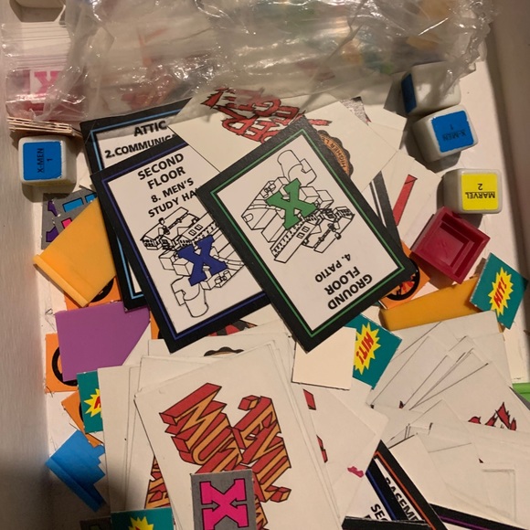 Vintage X-Men Under Siege Board Game. Marvel 1994 - Picture 6 of 9